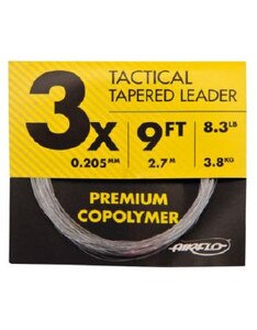 Airflo Tapered Tactical Mono Leader 9ft 3 Pack in One Color
